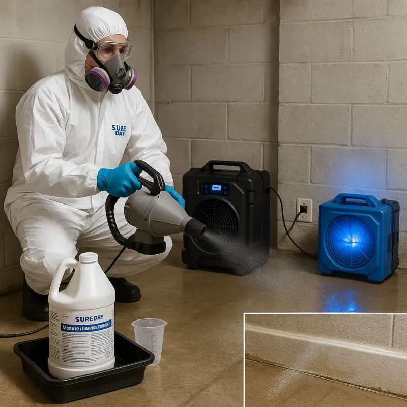 Sanitization and Odor Removal process in Becker, MN