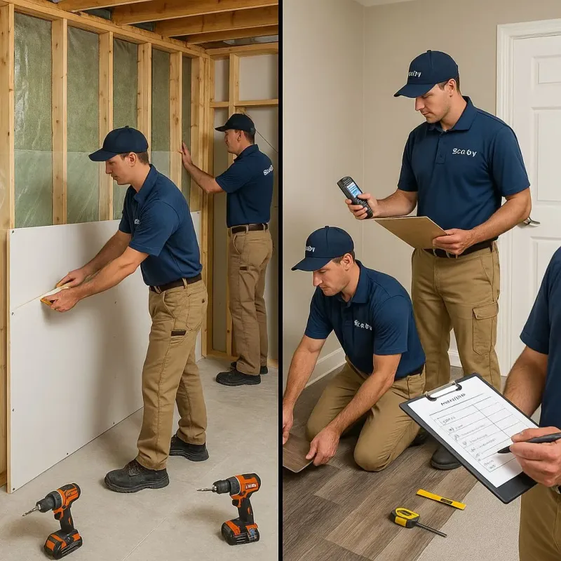 Repairs and Reconstruction process in Becker, MN
