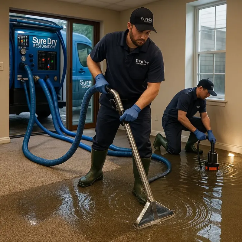Water Extraction and Removal process in Becker, MN